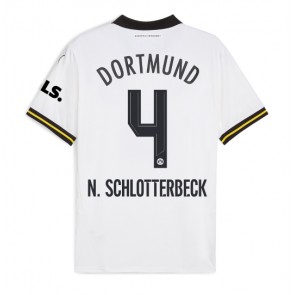 Billiga Borussia Dortmund Nico Schlotterbeck #4 Tredjeställ 2024-25 Kortärmad